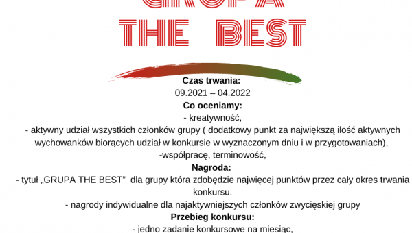 Grupy powalczą o tytuł Grupa The Best